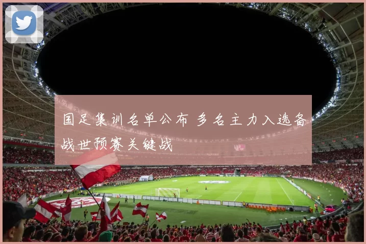 国足集训名单公布 多名主力入选备战世预赛关键战
